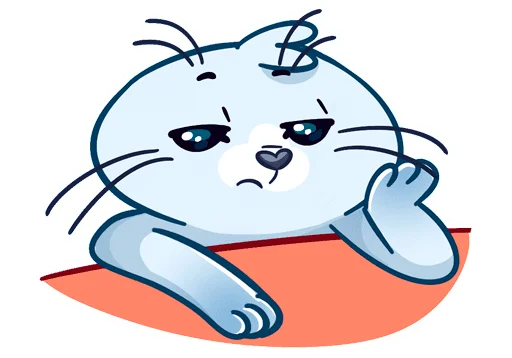 😐 Стикер «Бельчик» для Telegram