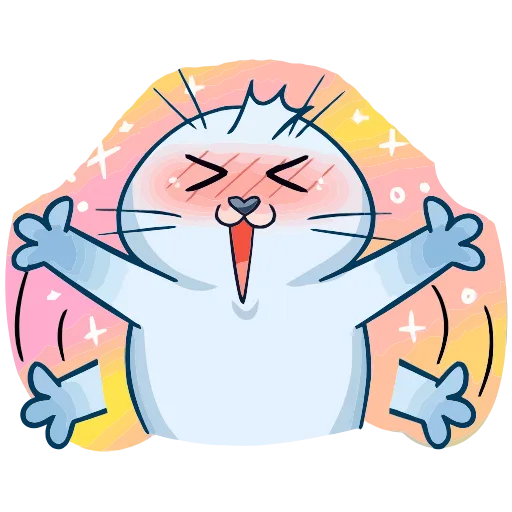 🥳 Эмодзи «Бельчик» для Telegram