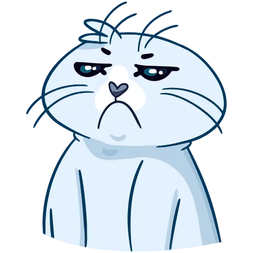 ☹️ Эмодзи «Бельчик» для Telegram