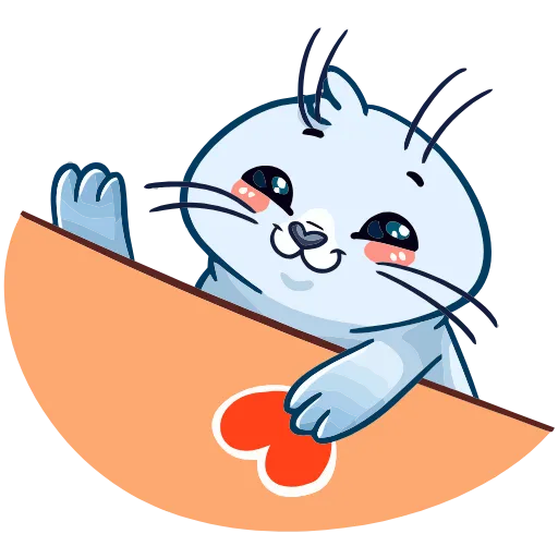 ❤️ Эмодзи «Бельчик» для Telegram
