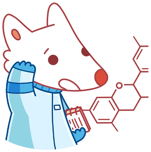 🤔 Стикер «Белка и Стрелка без надписей» для Telegram