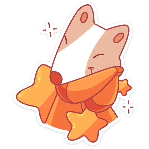 ☺ Стикер «Белка и Стрелка без надписей» для Telegram