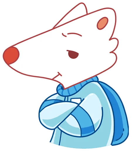 👌 Стикер «Белка и Стрелка без надписей» для Telegram