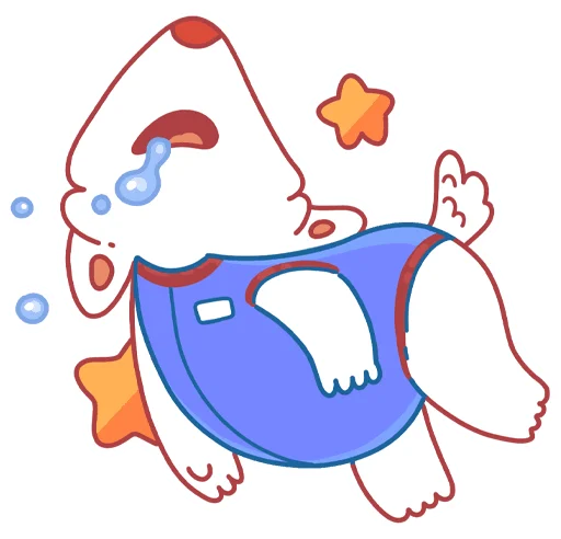 🤤 Стикер «Белка и Стрелка без надписей» для Telegram