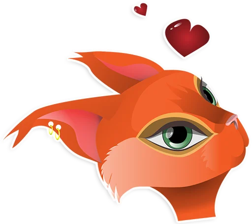 🥰 Стикер «Белкокиса» для Telegram