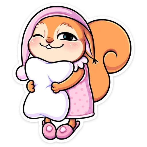 😴 Стикер «Белла» для Telegram