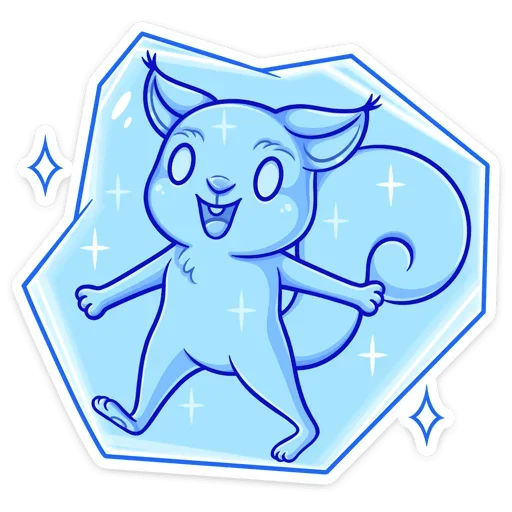 🥶 Стикер «Белла» для Telegram