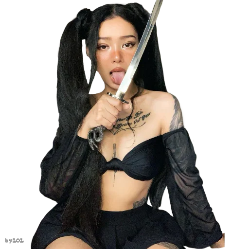 😋 Стикер «BELLA POARCH» для Telegram