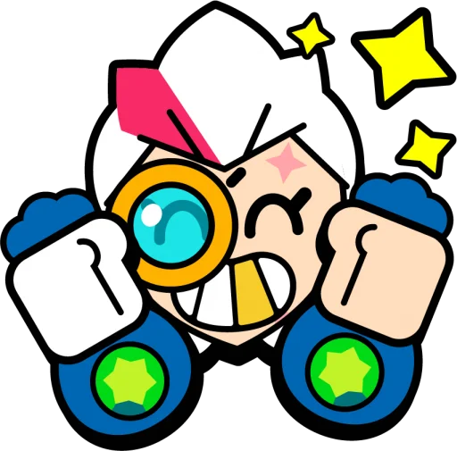 ✨ Стикер «Brawl Stars Belle» для Telegram