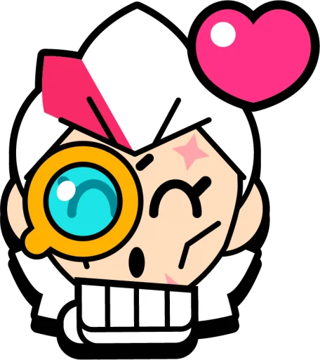 😍 Стикер «Brawl Stars Belle» для Telegram