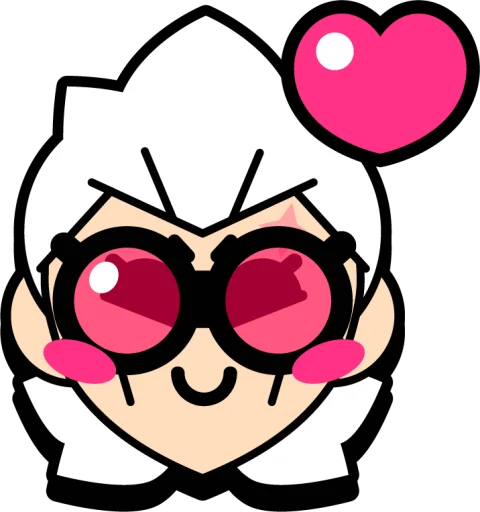 🥰 Стикер «Brawl Stars Belle» для Telegram