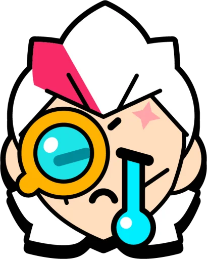 😢 Стикер «Brawl Stars Belle» для Telegram