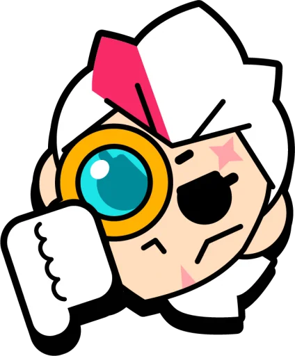 👎 Стикер «Brawl Stars Belle» для Telegram