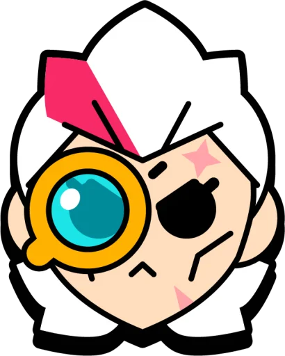 🤨 Стикер «Brawl Stars Belle» для Telegram