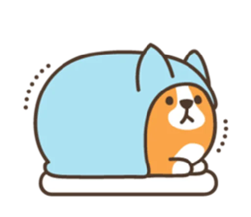 🥶 Стикер «belly corgi» для Telegram
