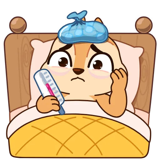 🤩 Стикер «Белочка» для Telegram