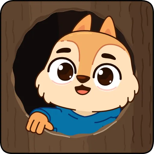 Стикерпак Белочка для Telegram