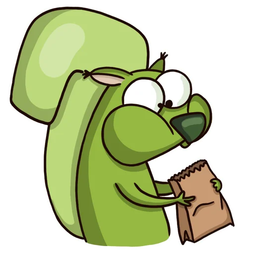 🤢 Стикер «Я пришла!» для Telegram