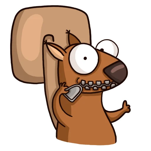 🤐 Стикер «Я пришла!» для Telegram
