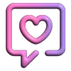 💌 Эмодзи «валентинка 3д» для Telegram