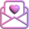 💌 Эмодзи «валентинка 3д» для Telegram