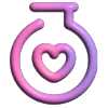 🫙 Эмодзи «валентинка 3д» для Telegram