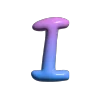 ❇️ Эмодзи «валентинка 3д» для Telegram