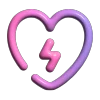 💖 Эмодзи «валентинка 3д» для Telegram