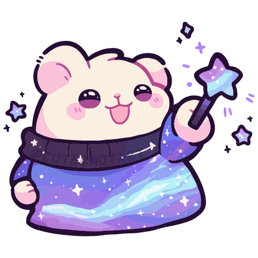 🐹 Стикер «валентинка» для Telegram