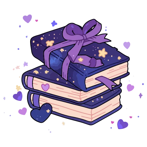 📖 Стикер «валентинка» для Telegram