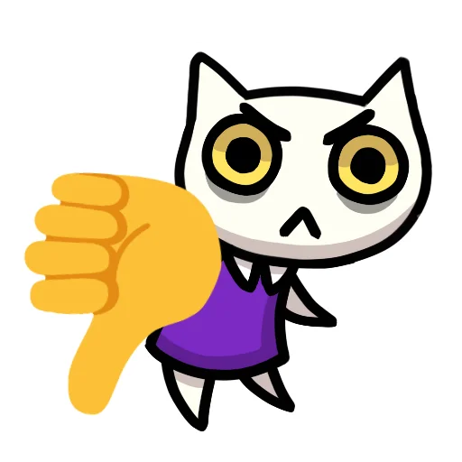 👎 Стикер «Беляночка!» для Telegram