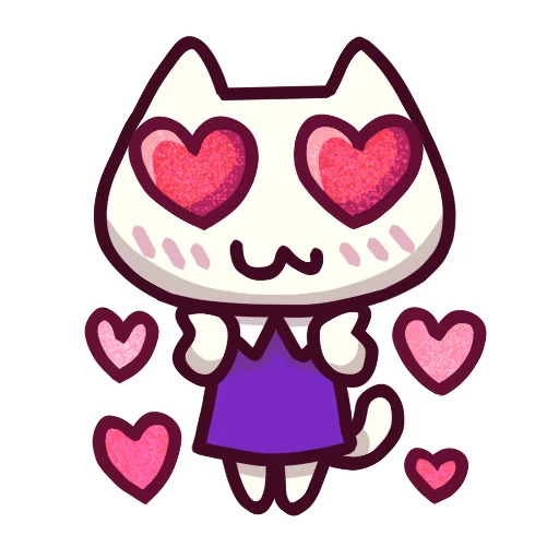 😍 Стикер «Беляночка!» для Telegram