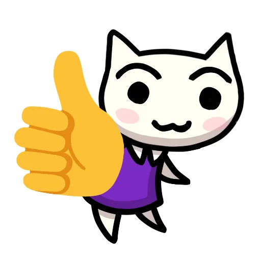👍 Стикер «Беляночка!» для Telegram