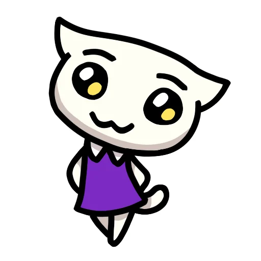 🥺 Стикер «Беляночка!» для Telegram