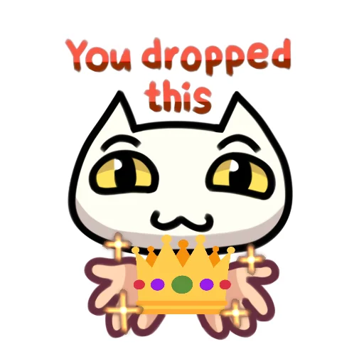👑 Стикер «Беляночка!» для Telegram