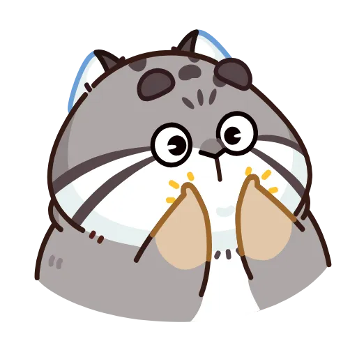 👏 Стикер «Беляш» для Telegram