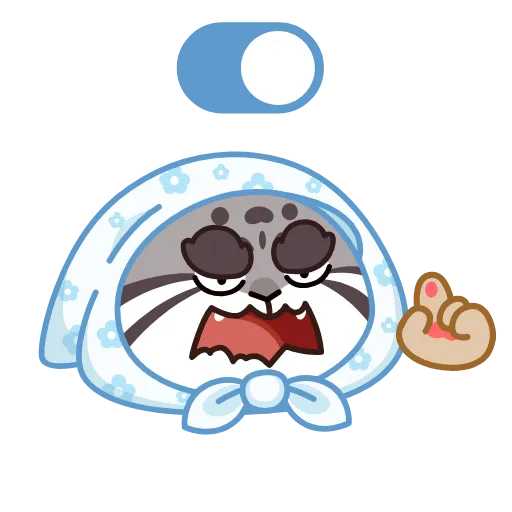 🤪 Стикер «Беляш» для Telegram