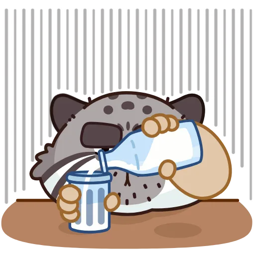 😒 Стикер «Беляш» для Telegram