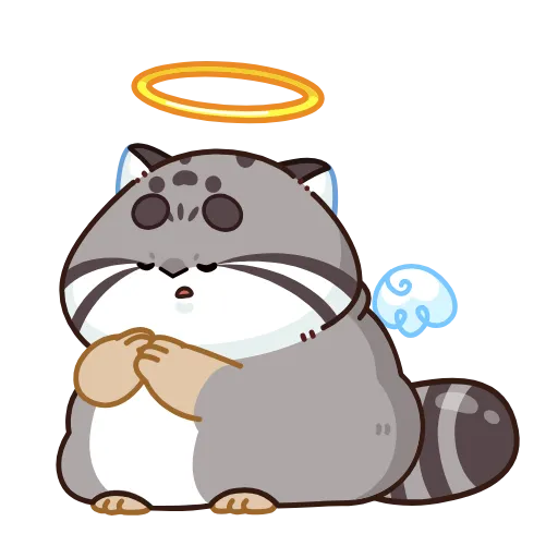 😇 Стикер «Беляш» для Telegram