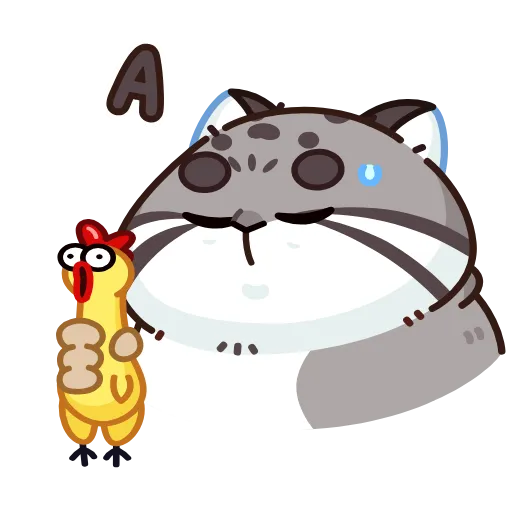 🗣 Стикер «Беляш» для Telegram