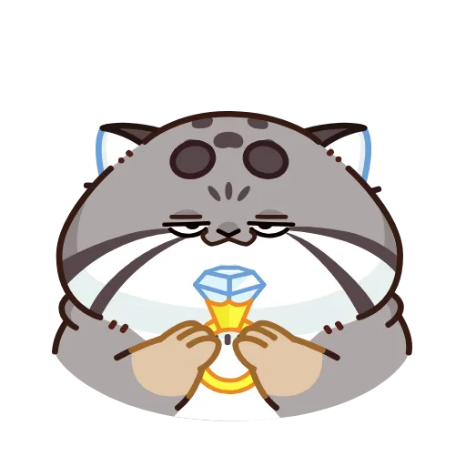 💍 Стикер «Беляш» для Telegram