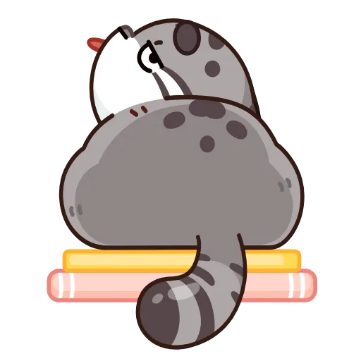 😛 Стикер «Беляш» для Telegram