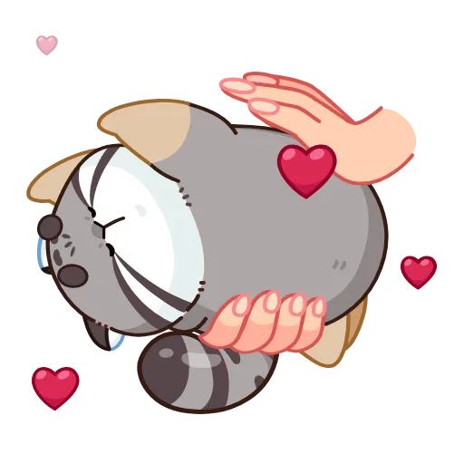 🥰 Стикер «Беляш» для Telegram