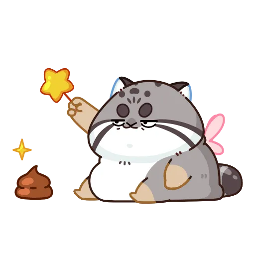 💩 Стикер «Беляш» для Telegram