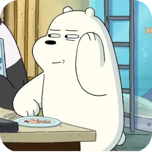 🐱 Стикер «We Bare Bears» для Telegram