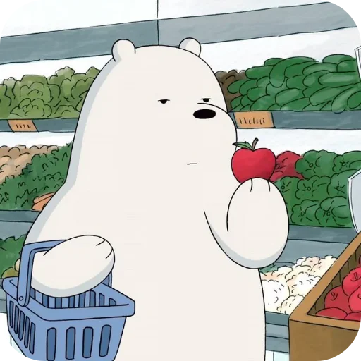 📖 Стикер «We Bare Bears» для Telegram