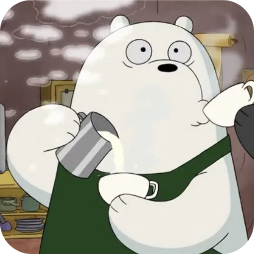 📖 Стикер «We Bare Bears» для Telegram