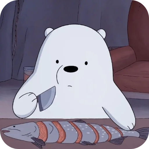 🐦 Стикер «We Bare Bears» для Telegram