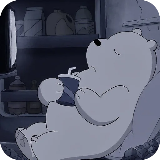 😴 Стикер «We Bare Bears» для Telegram