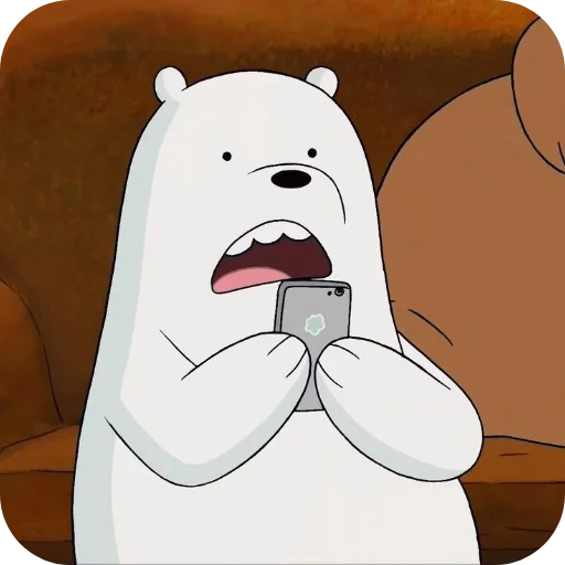 😱 Стикер «We Bare Bears» для Telegram